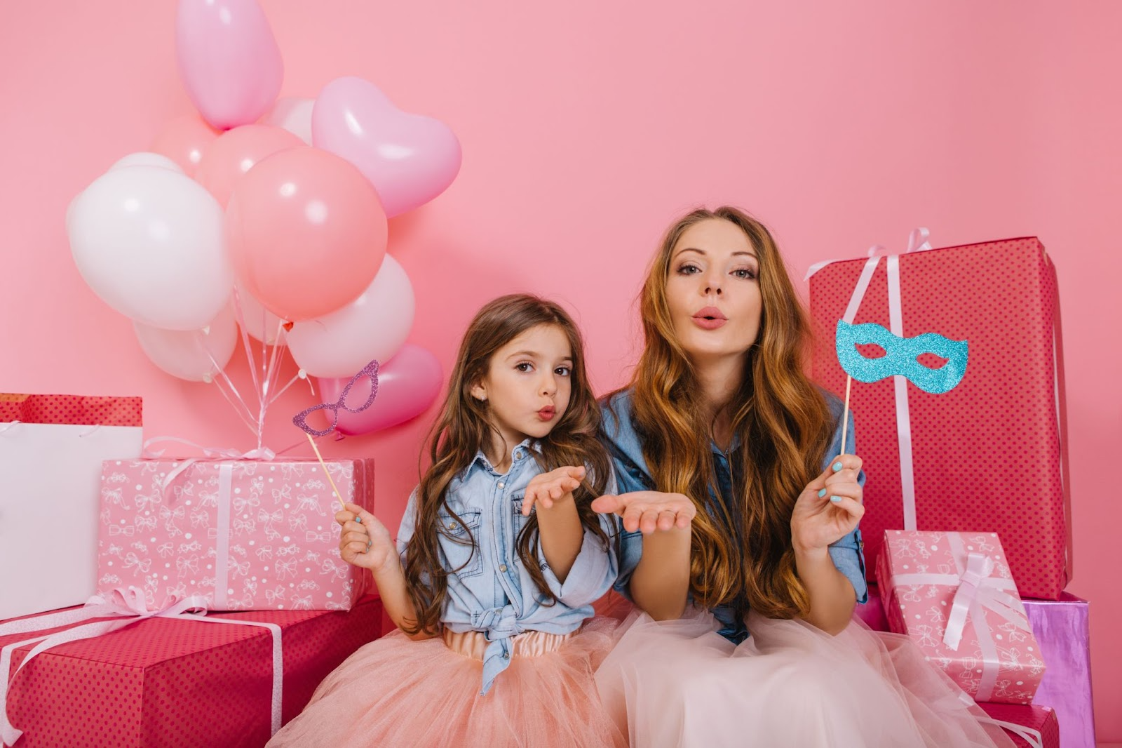 Ideias criativas para usar balões personalizados no Dia das Mães