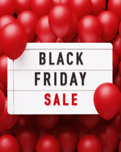 Venda mais na Black Friday com balões