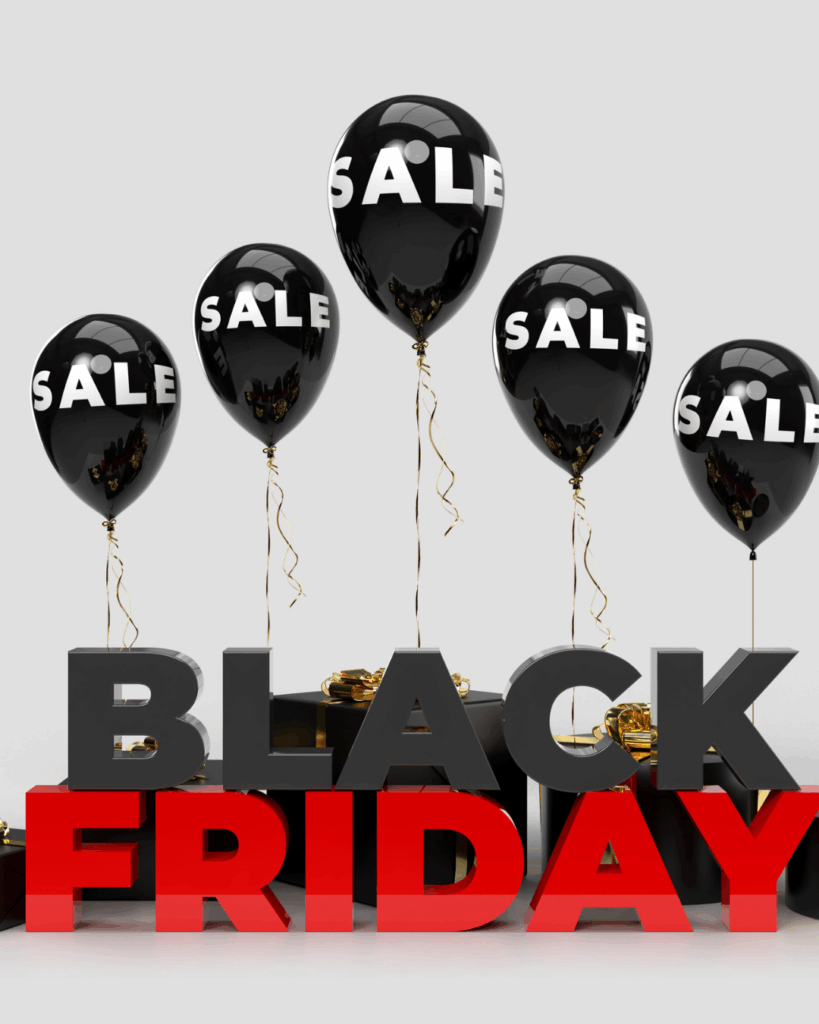 Balões Black Friday