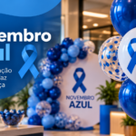 5 ideias para dar mais visibilidade ao Novembro Azul com balões personalizados